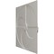 Ekena Millwork 19 5/8in. W x 19 5/8in. H Windmill EnduraWall Decorative 3D Wall Panel Covers 2.67 Sq. Ft. WP20X20WICDB - alternate 2